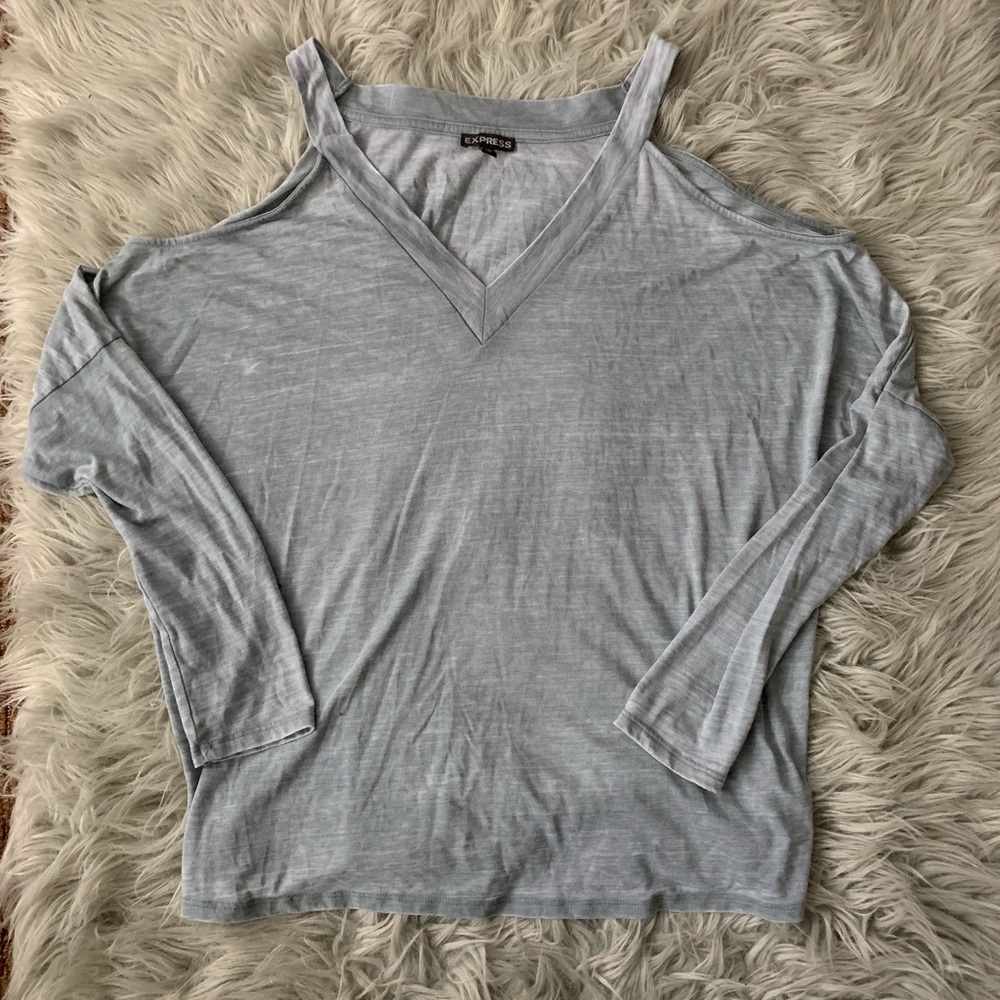 Express Cold Shoulder Top